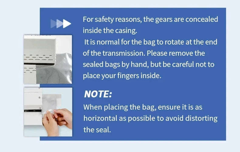Lightweight Heat Sealing Machine for Plastic Bag Food Storage-Sealing Machine / US Plug