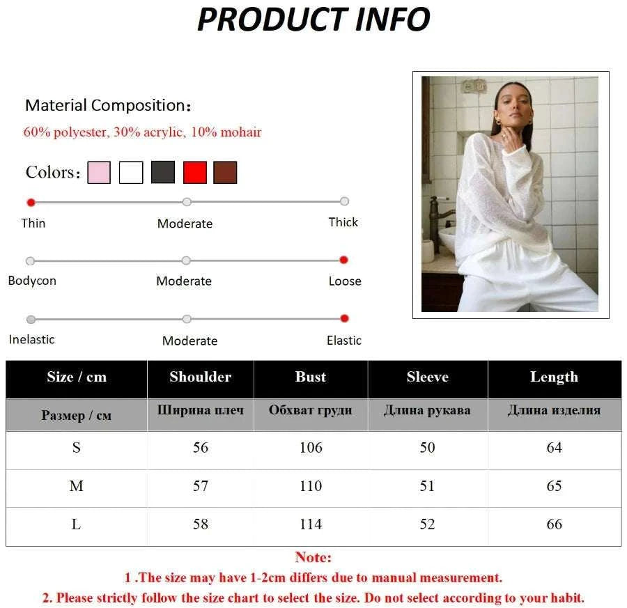 Lightweight Loose Fit Turtleneck Sweater for Women Soft Casual Pullover-