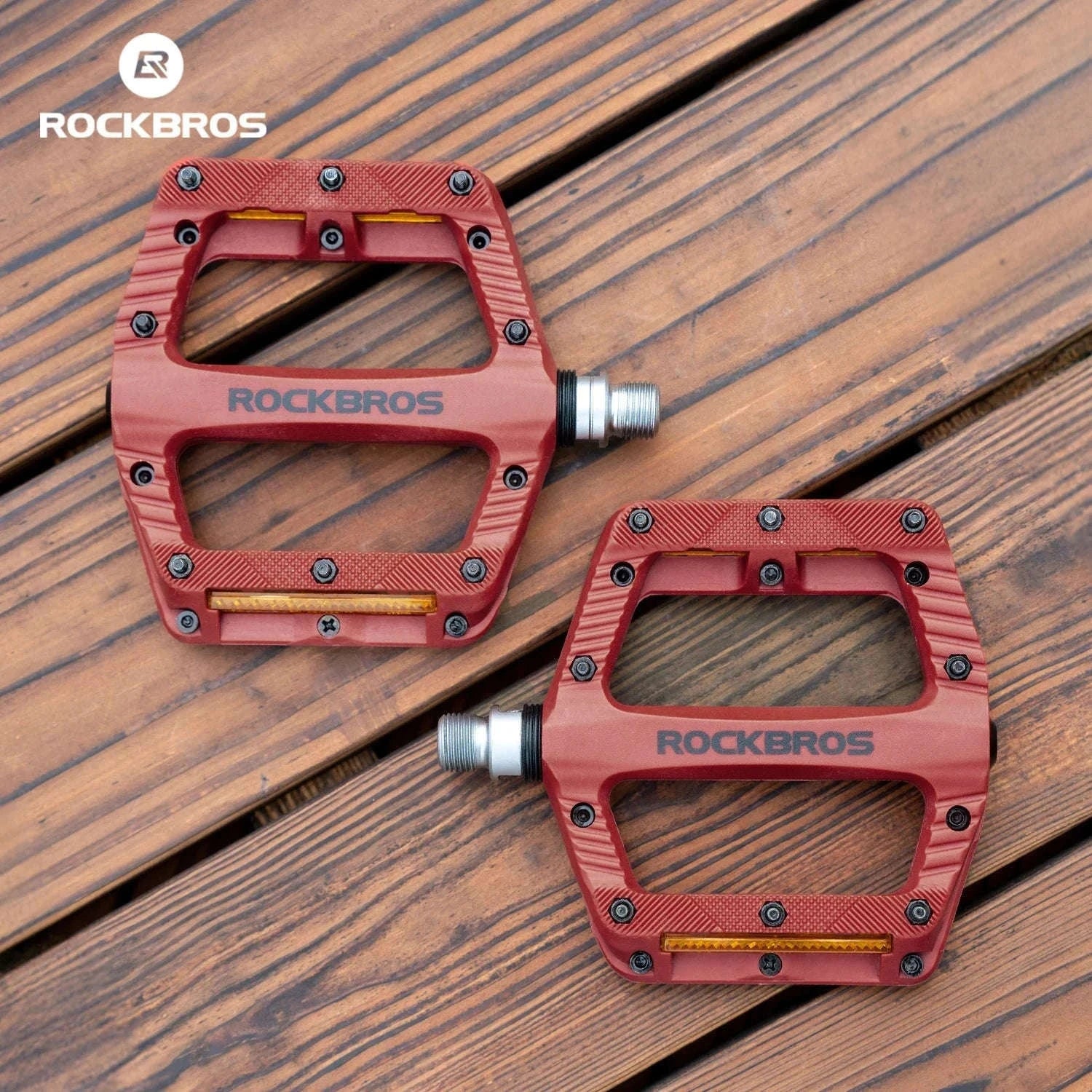 Lightweight Non-Slip Bike Pedals with Sealed Bearings for All Bikes-BP2501-4