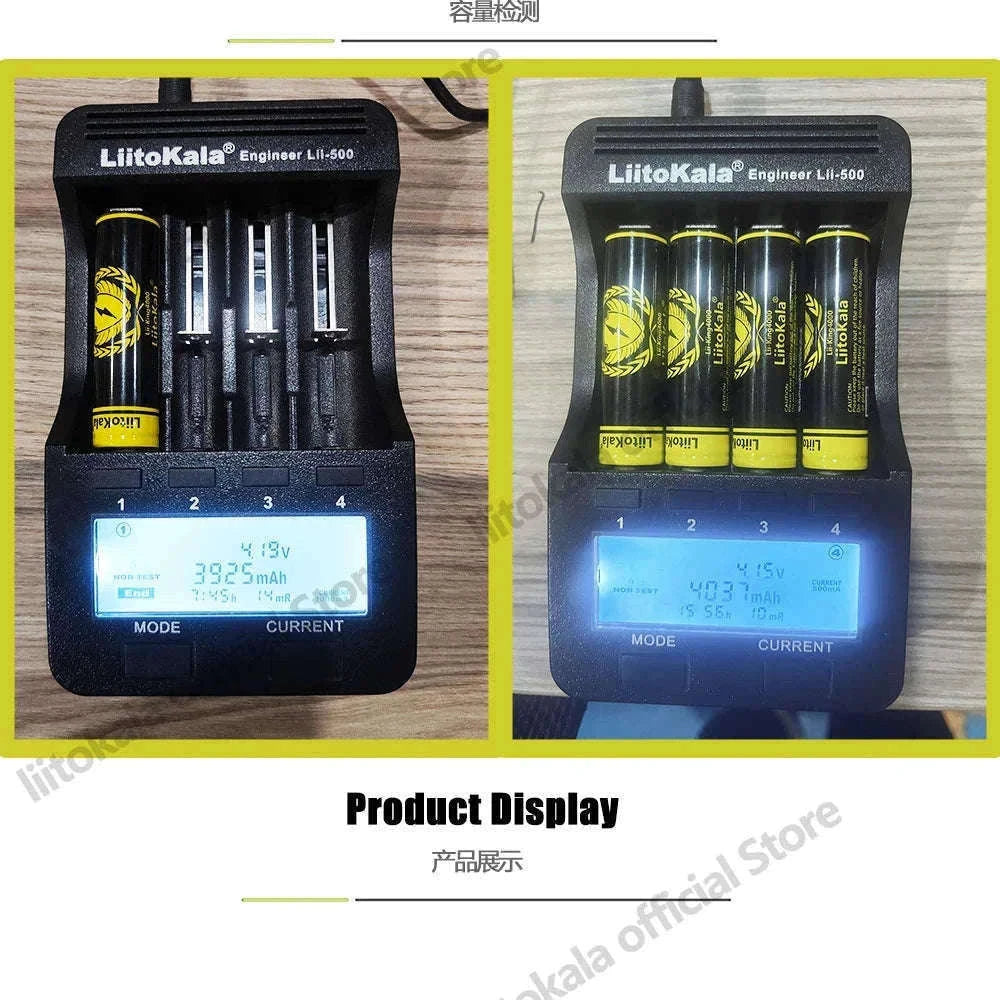 LiitoKala Lii-King4000 Rechargeable 18650 Battery 4000mAh-Default Title