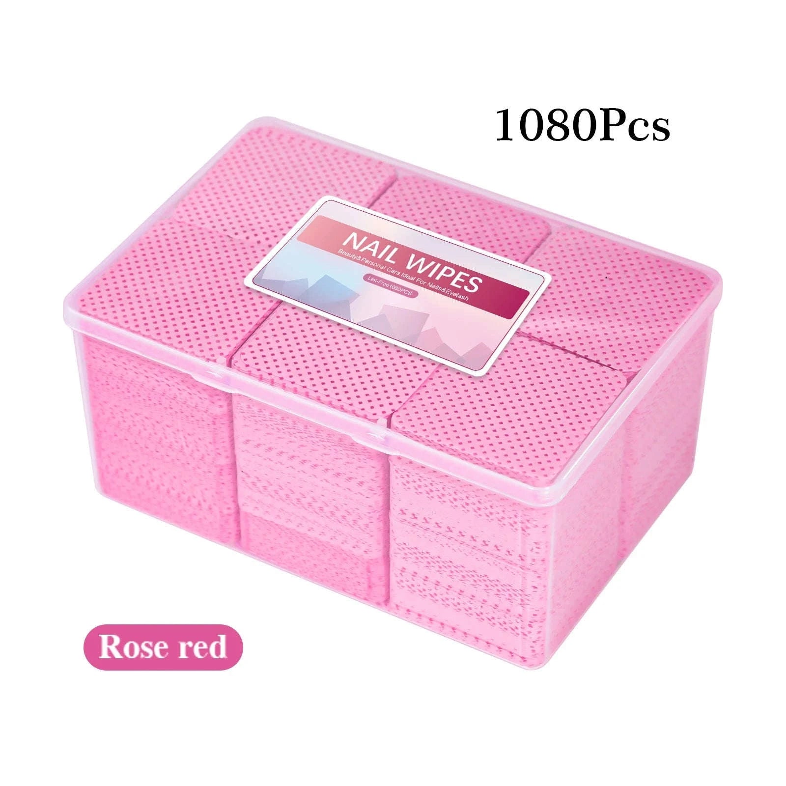 Lint-Free Nail Wipes (200PCS)-White-200pcs