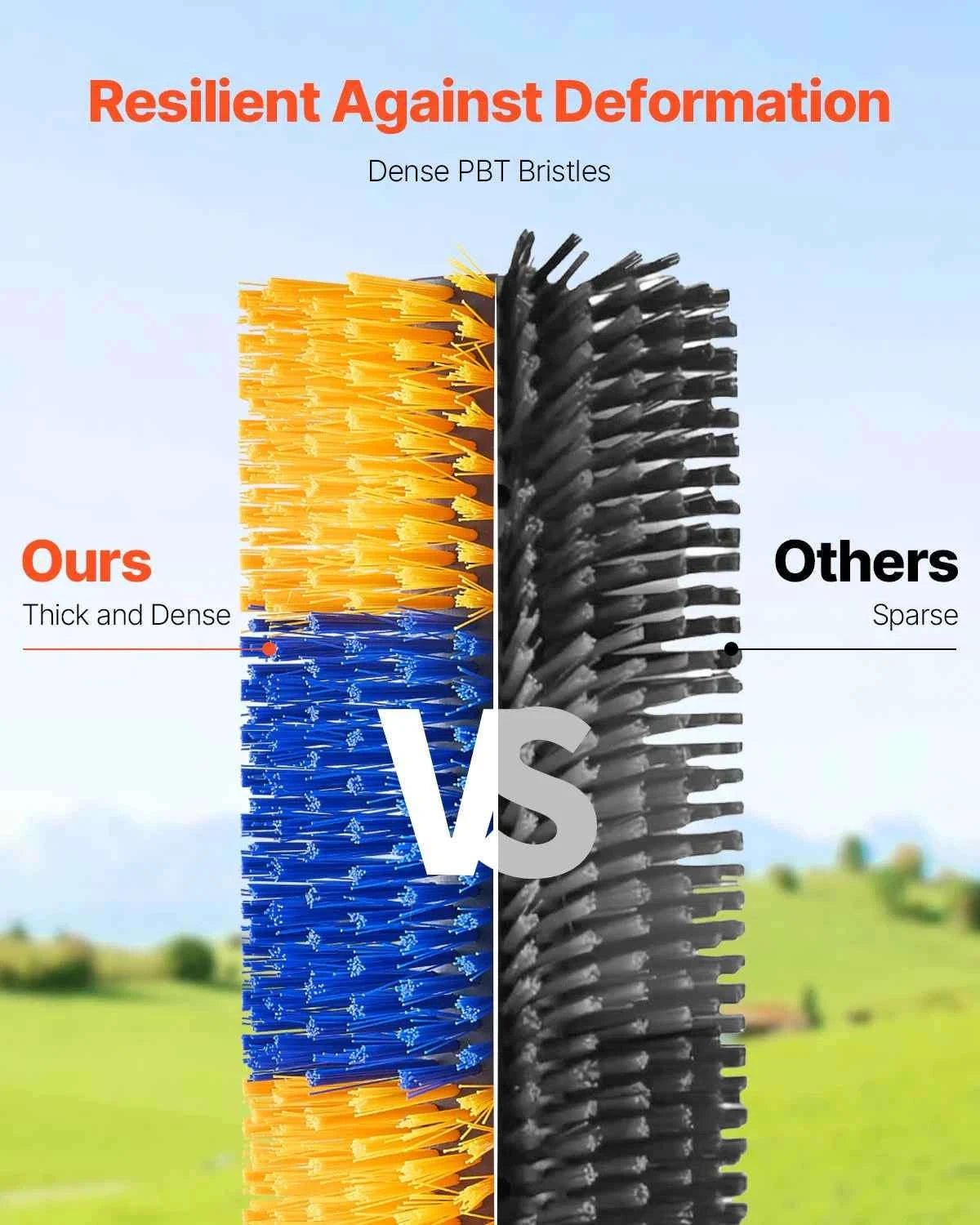 Livestock Scratching Brush for Horses and Cattle-Large 4 Pieces / United States
