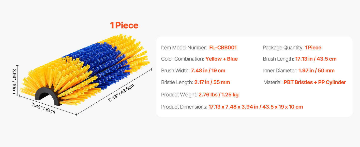 Livestock Scratching Brush for Horses and Cattle-Large 4 Pieces / United States