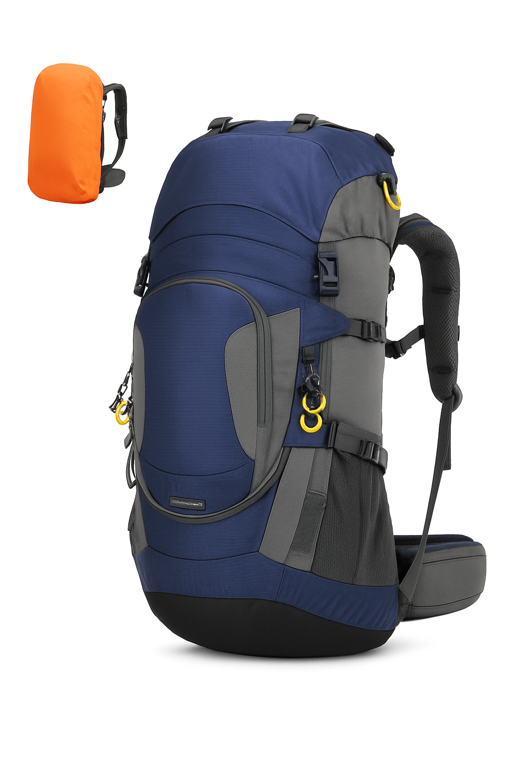 Zaino da Escursionismo Impermeabile da 60L LIXADA Zaino da Trekking Escalation Mountain Climbing Casual Outdoor con Copertura per Pioggia
