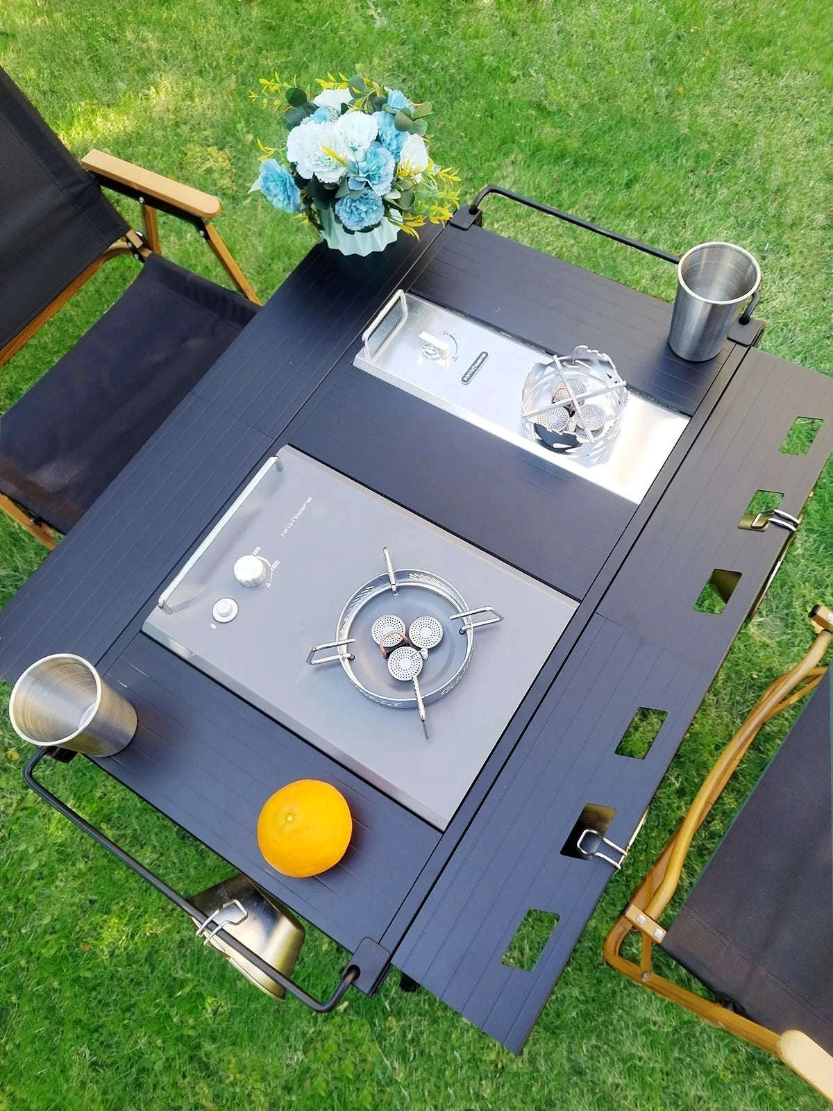 Lohascamping Folding Camping Table-camping grate