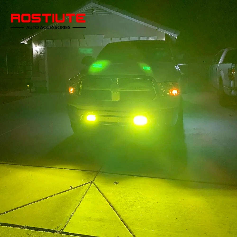 Long Range LED Work Light Bar 12-24V Amber Combo Beam-2 in 1 Wiring