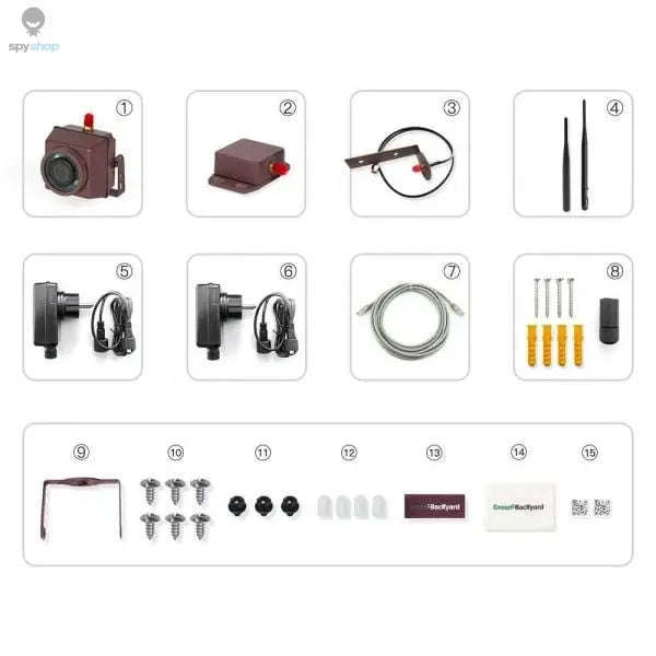 Long Range WiFi Birdhouse Camera for Wildlife Monitoring-Default Title