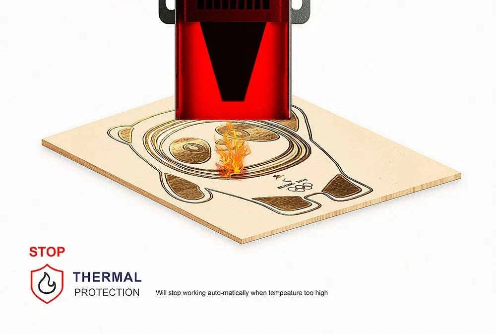 LONGER RAY5 10W Laser Engraver, 0.06mm Precision Spot-RAY5 10W / GERMANY