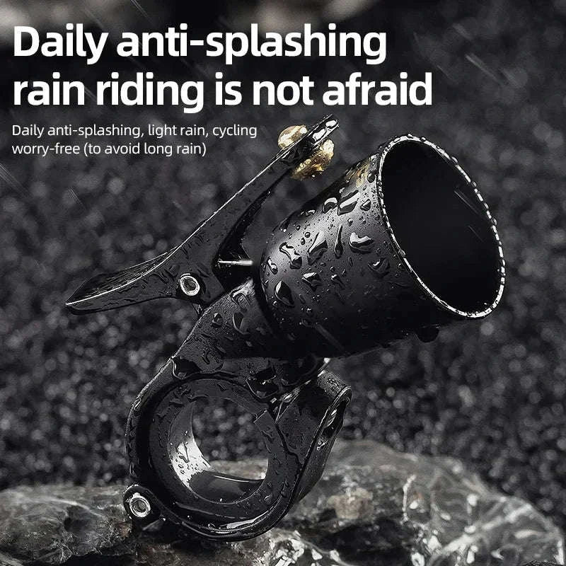Loud Brass Bicycle Bell for MTB & Road Bikes Clear Safety Ring-34210005004