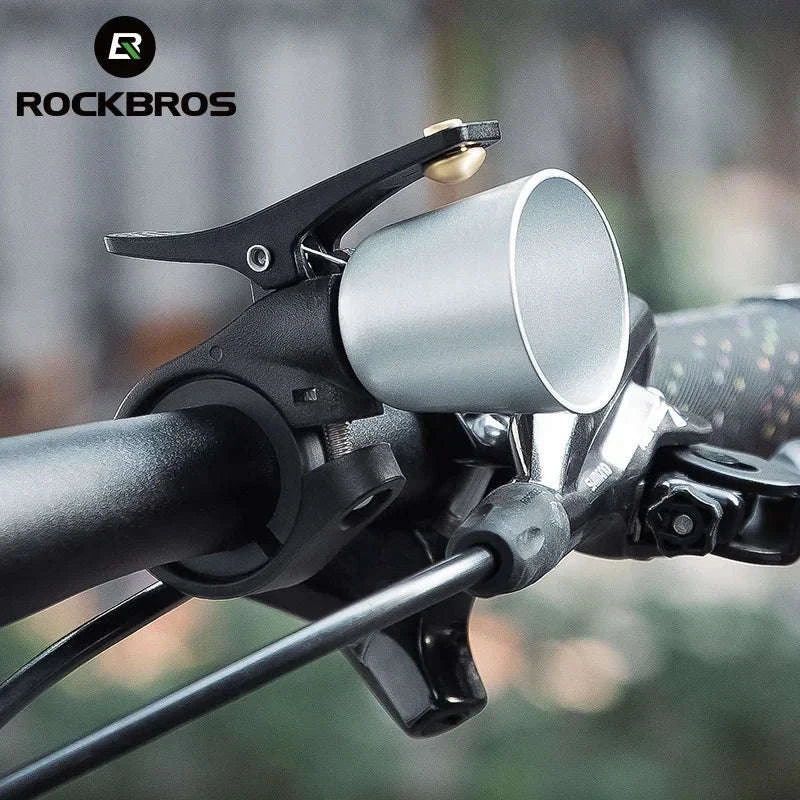 Loud Brass Bicycle Bell for MTB & Road Bikes Clear Safety Ring-34210005004