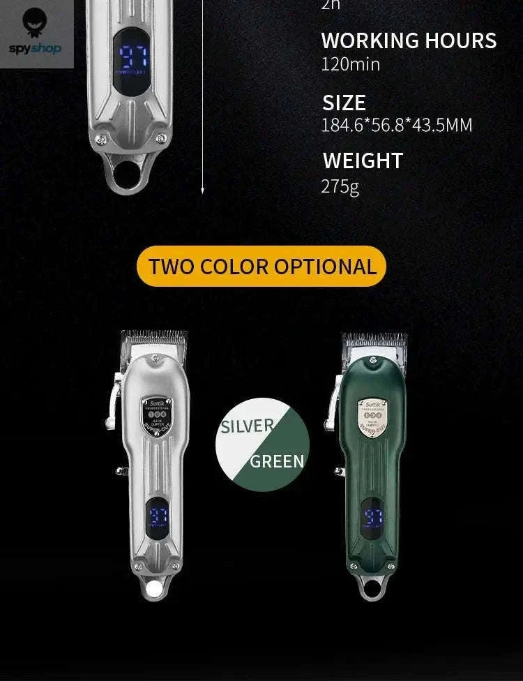Low-Noise Rechargeable Pet Trimmer for Smooth Home Grooming-JML001