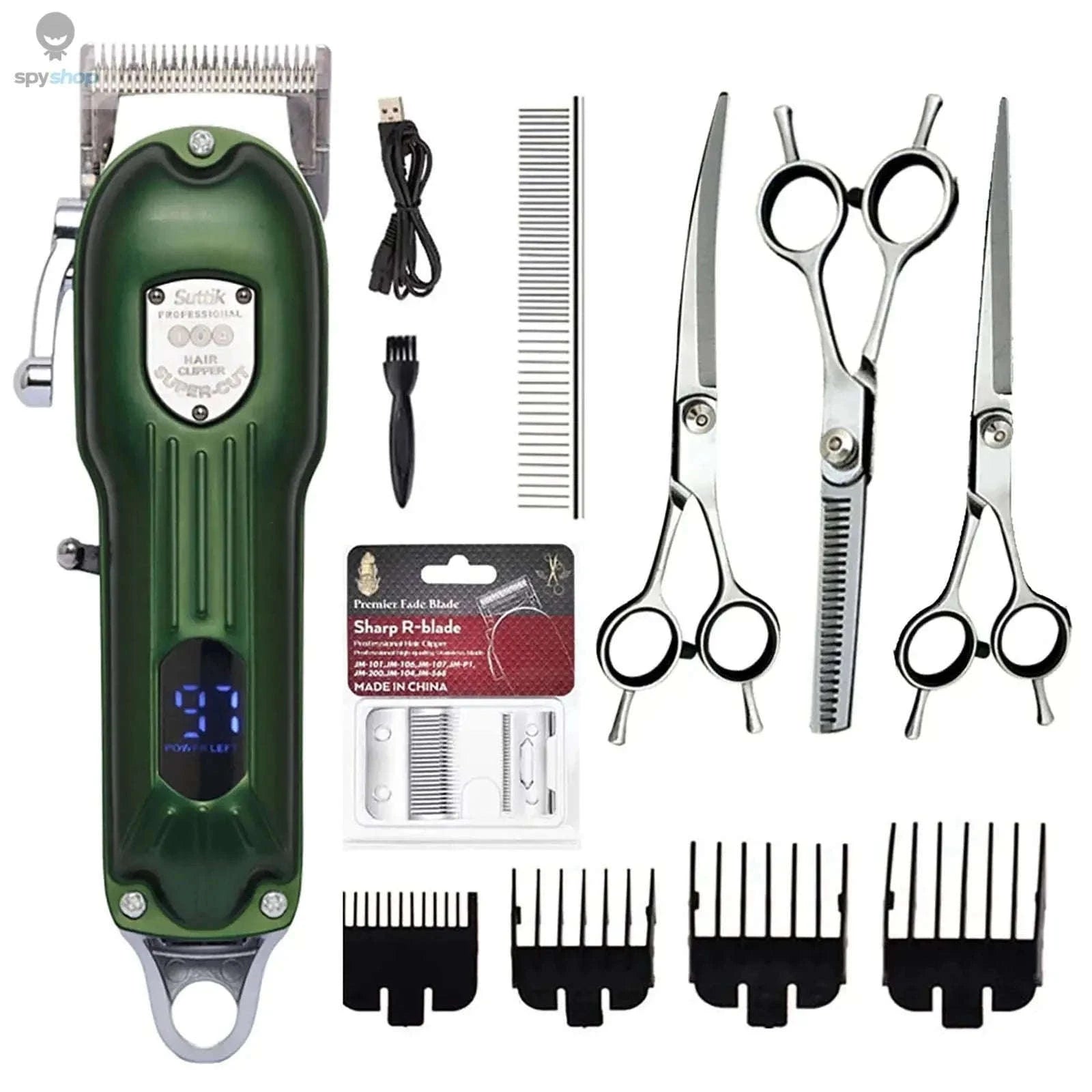 Low-Noise Rechargeable Pet Trimmer for Smooth Home Grooming-JML001