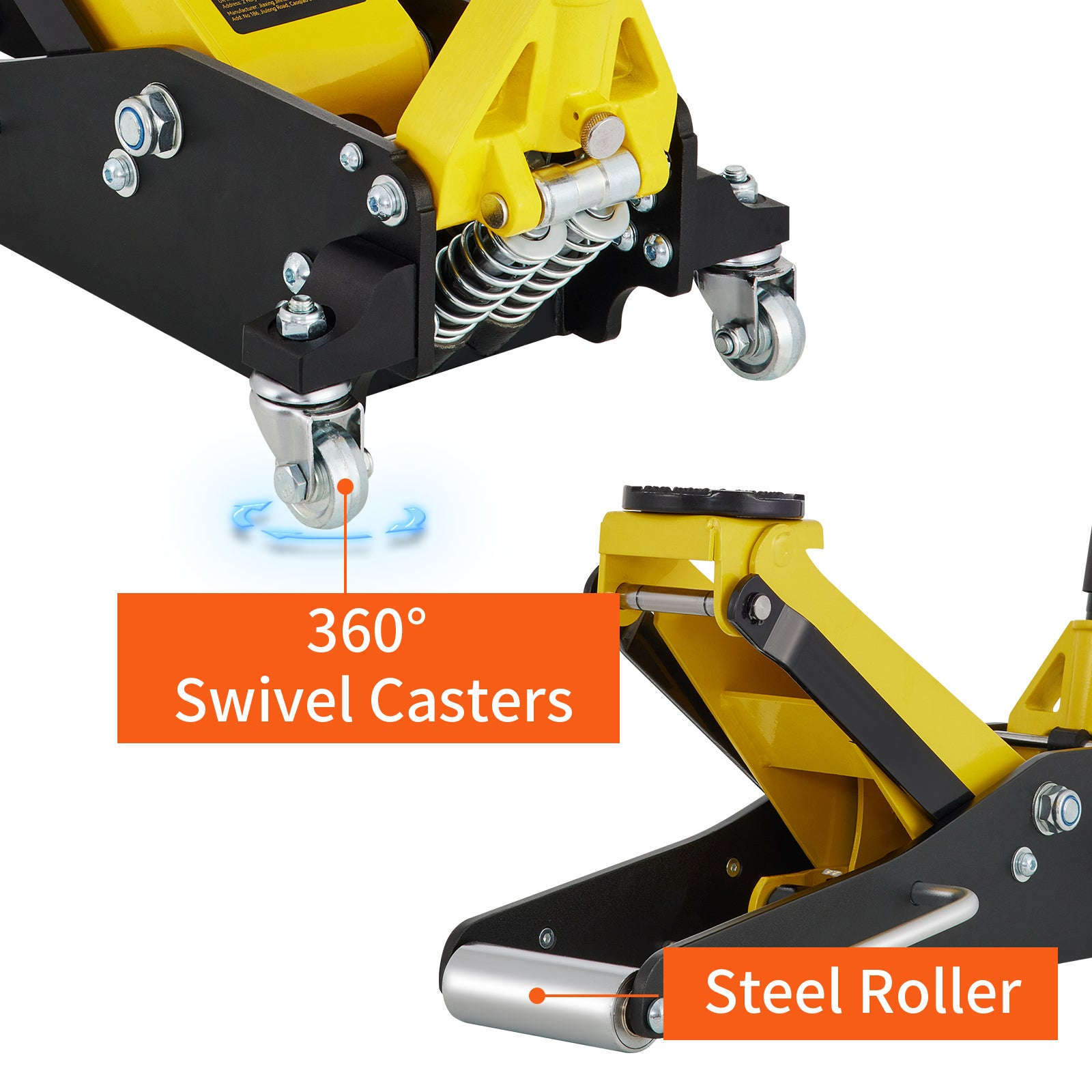 Low Profile Floor Jack 1.5-3 Ton Aluminum Steel Hydraulic Dual Pump-1.5 Ton / spain