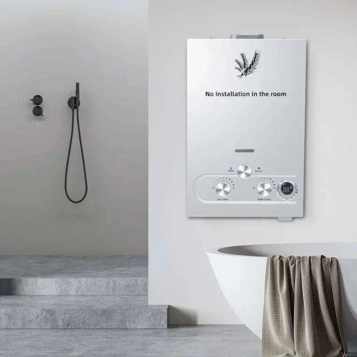 LPG Tankless Water Heater with LED Display & Safety Protection-16KW  8L / CZECH REPUBLIC