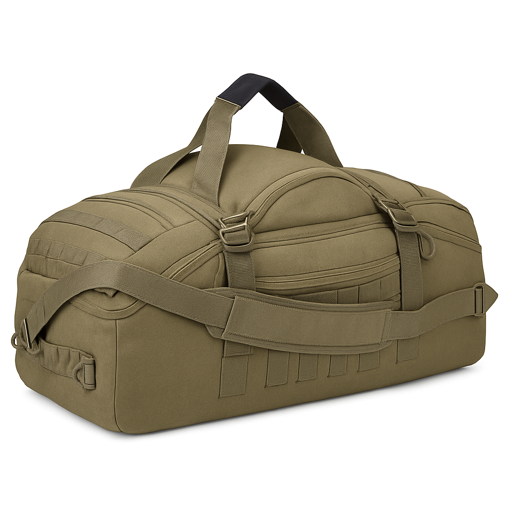 Mochila Tática Duffel 3 em 1 30L 50L 80L para Viagem e Caminhadas