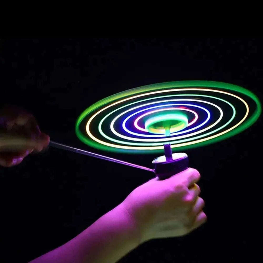 Luminous LED Flying Disc Toy for Kids Outdoor Play-1PCS random color