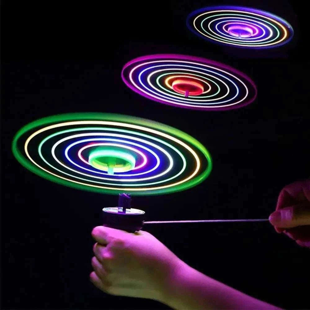Luminous LED Flying Disc Toy for Kids Outdoor Play-1PCS random color
