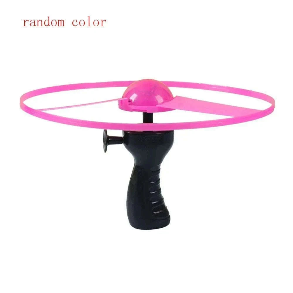Luminous LED Flying Disc Toy for Kids Outdoor Play-1PCS random color