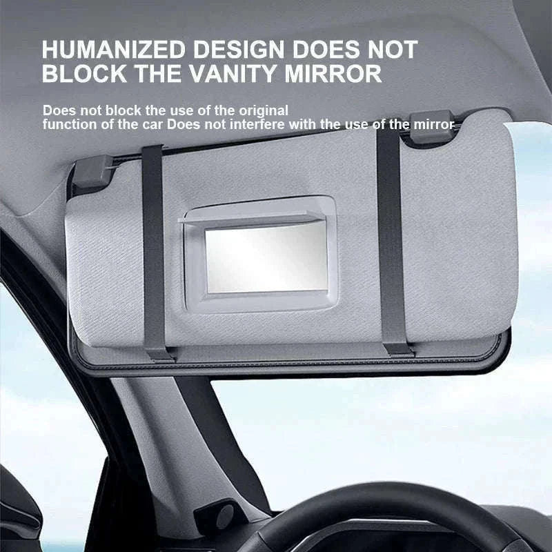 Luxury Car Sun Visor Organizer Multi-Pocket Storage Bag-1pc