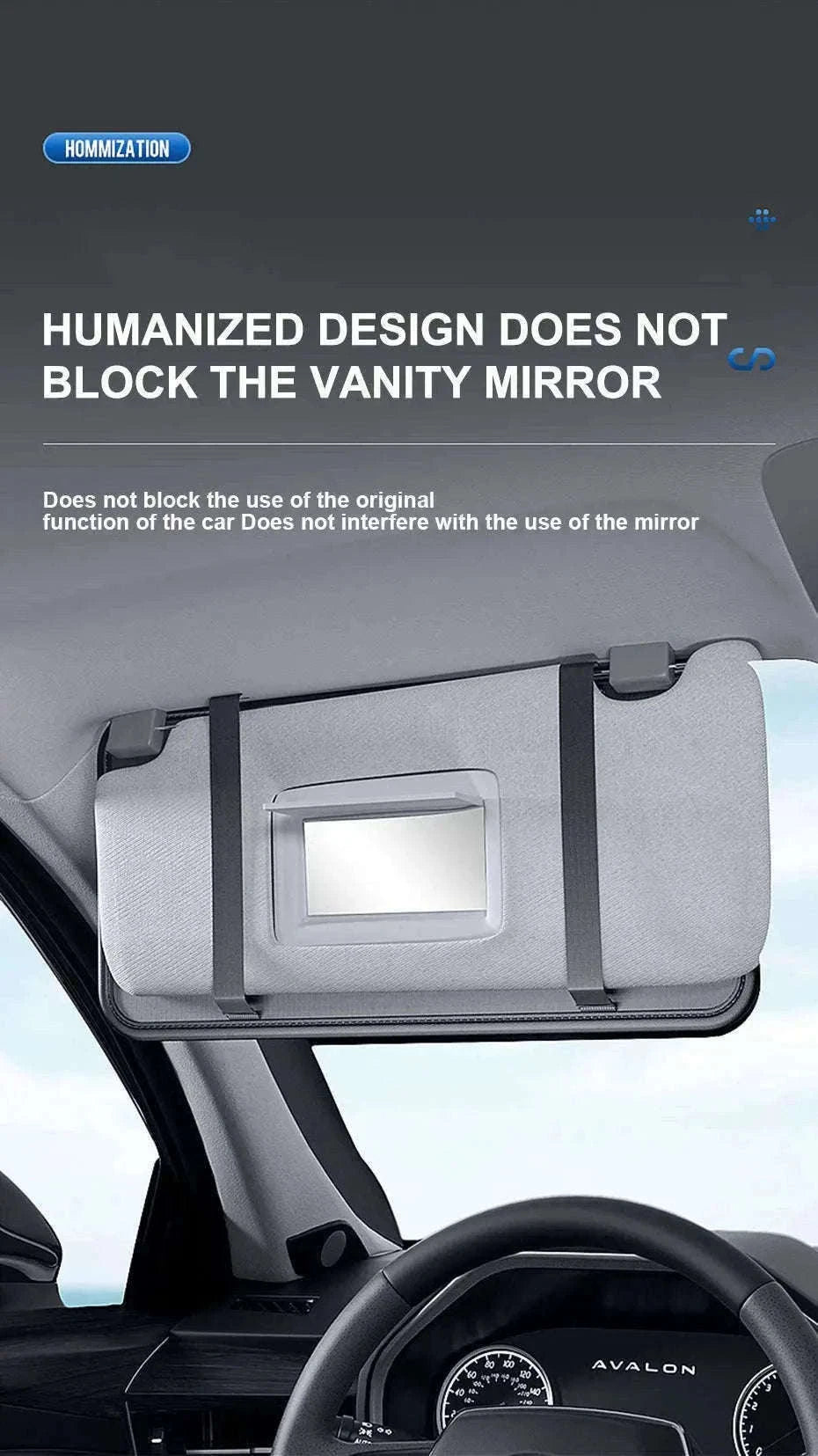 Luxury Car Sun Visor Organizer Multi-Pocket Storage Bag-1pc