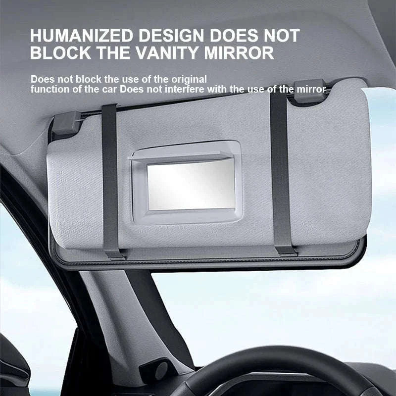 Luxury Car Sun Visor Organizer Multi-Pocket Storage Bag-1pc