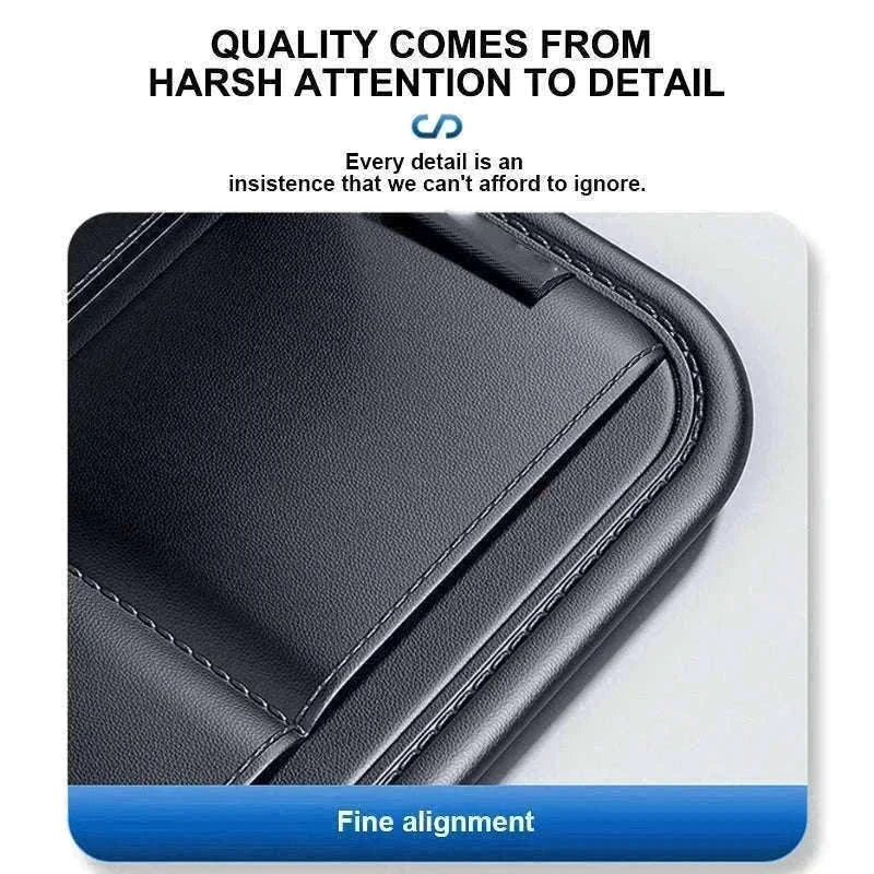 Luxury Car Sun Visor Organizer Multi-Pocket Storage Bag-1pc