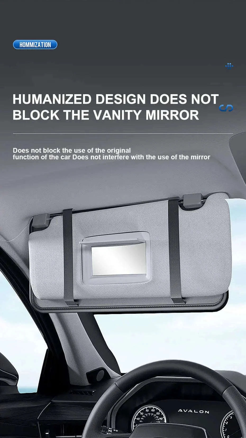 Luxury Car Sun Visor Organizer Multi-Pocket Storage Bag-1pc