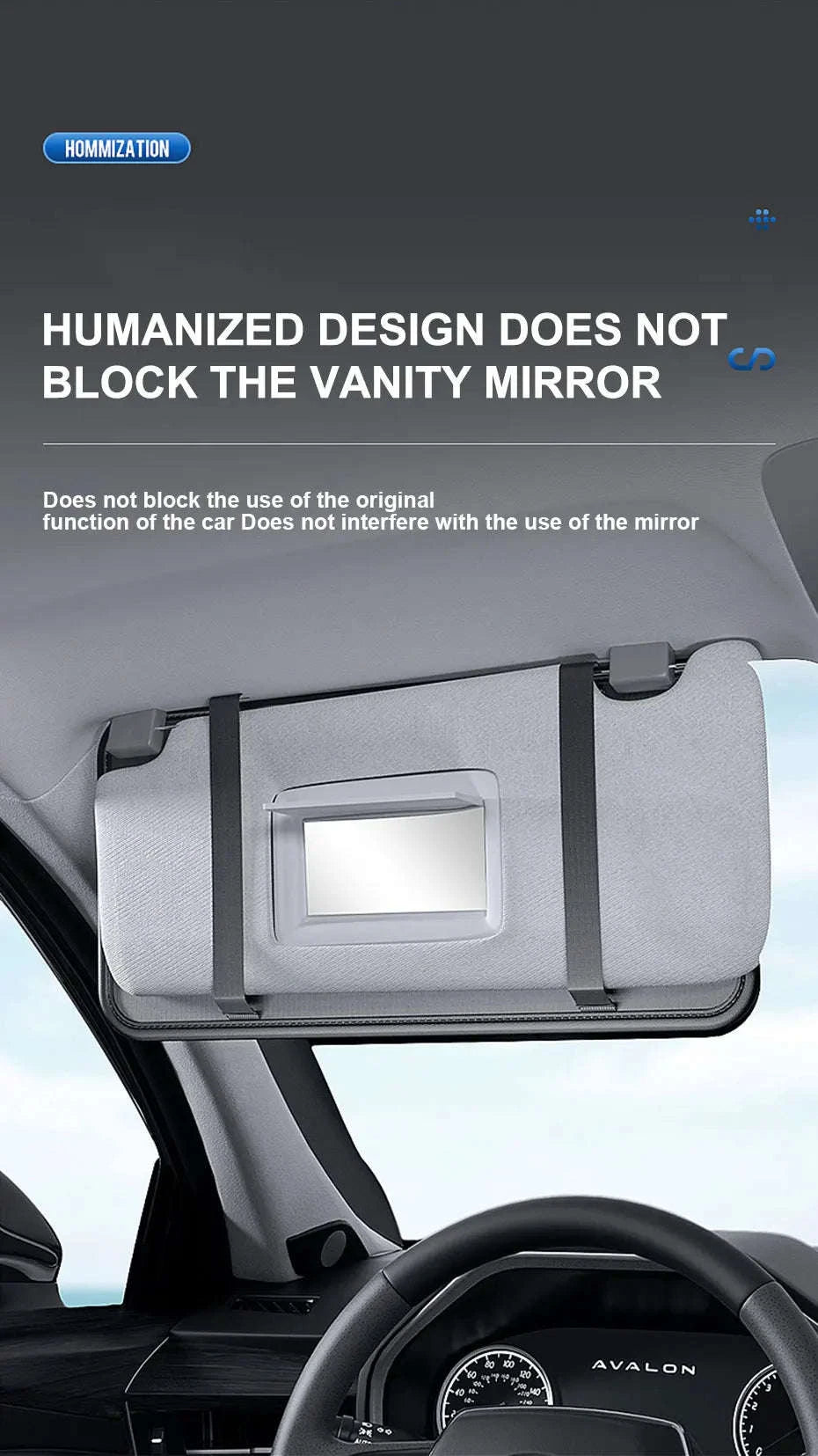 Luxury Car Sun Visor Organizer Multi-Pocket Storage Bag-1pc