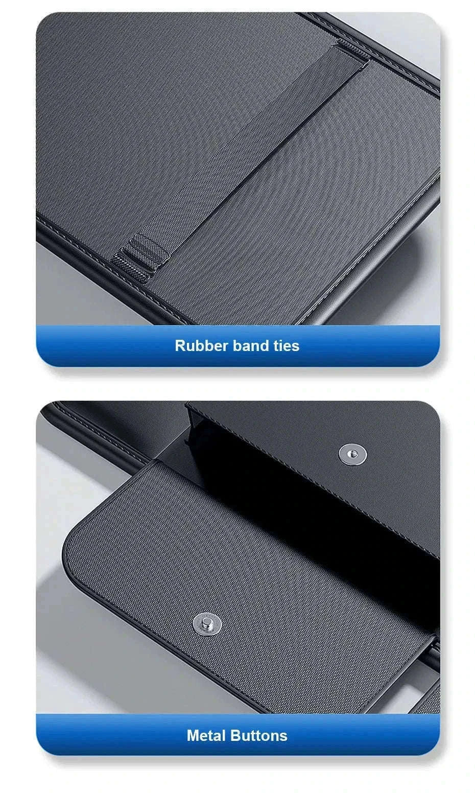 Luxury Car Sun Visor Organizer Multi-Pocket Storage Bag-1pc