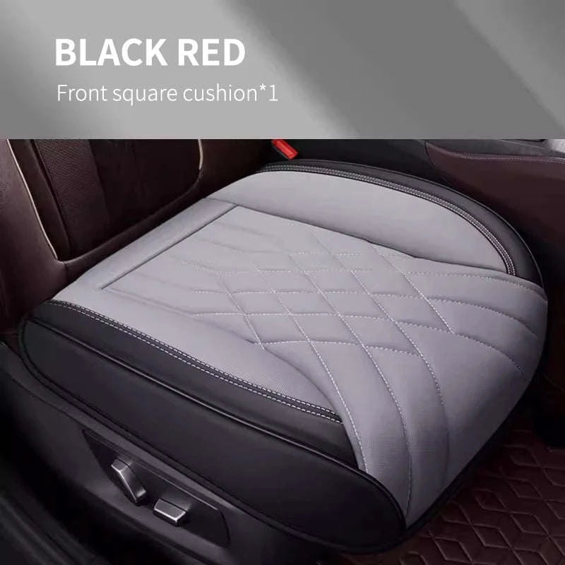 Luxury Full-Wrapped Car Seat Cover-gray rear x1