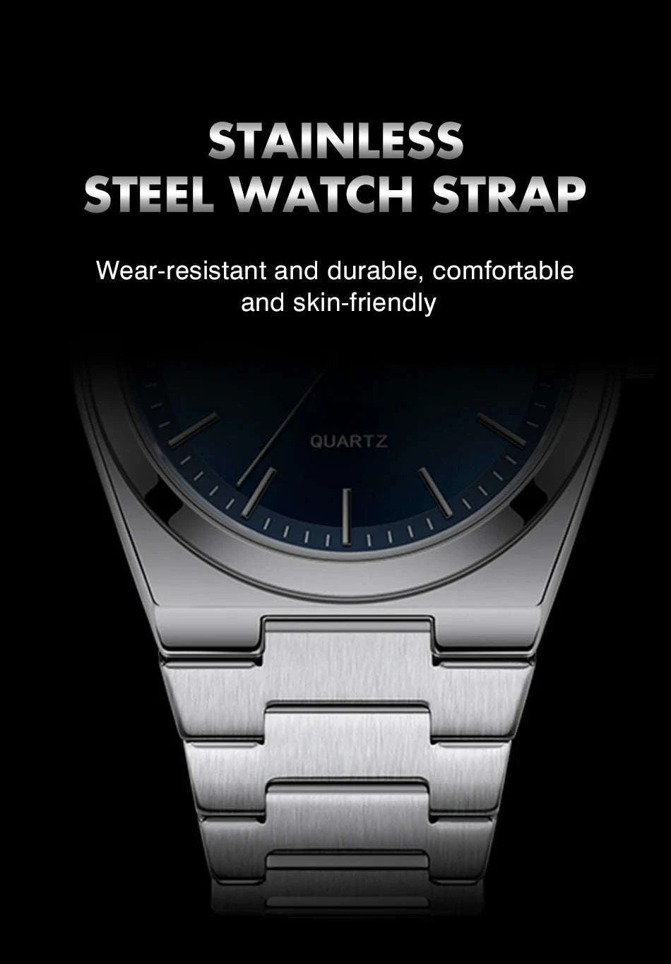 Luxury Sport Quartz Watch for Men-Gold Gold