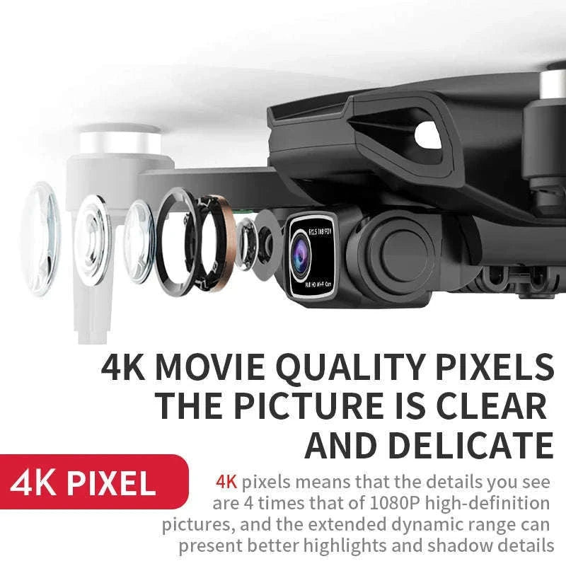 LYZRC L900 PRO SE GPS 4K Brushless Foldable Drone-SE Black 2 BATT FB