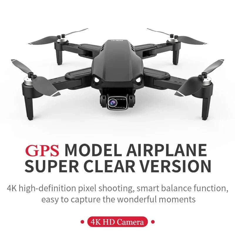 LYZRC L900 PRO SE GPS 4K Brushless Foldable Drone-SE Black 2 BATT FB