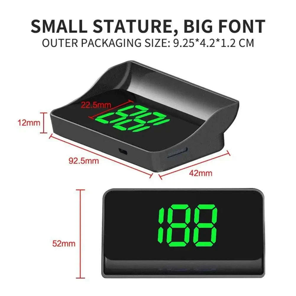M2 Car Head Up Display with GPS and Beidou Satellite Tracking-A / CN
