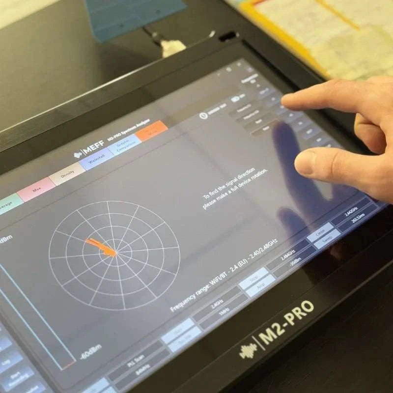 M2-PRO Spectrum Analyzer 24GHz with Direction Finding & Logging-Default Title