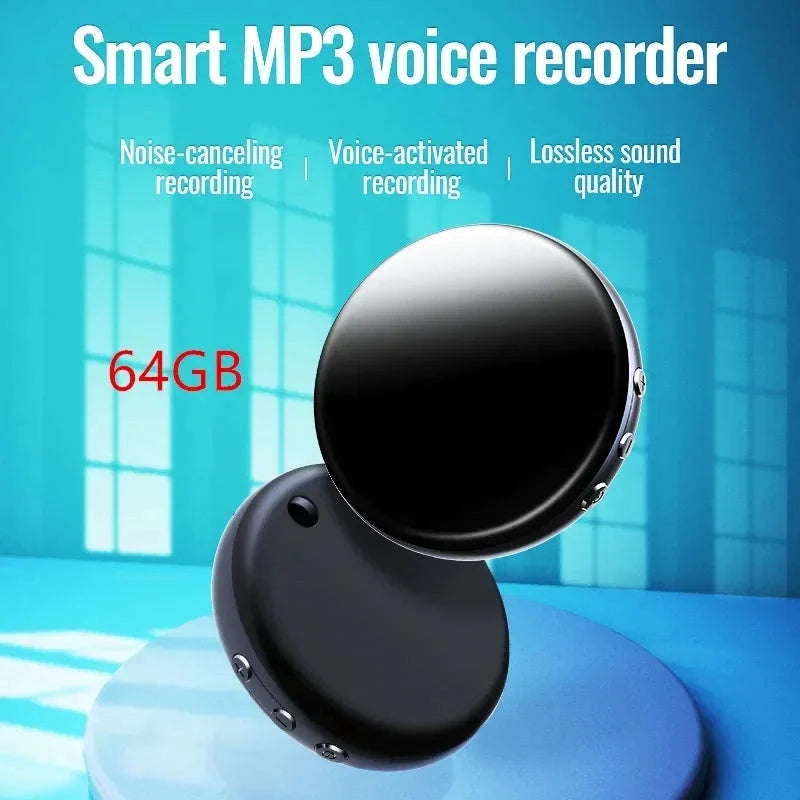 M29 Digital Voice Recorder with 64GB Memory and 100-Hour Recording-black / United States / 64 GB