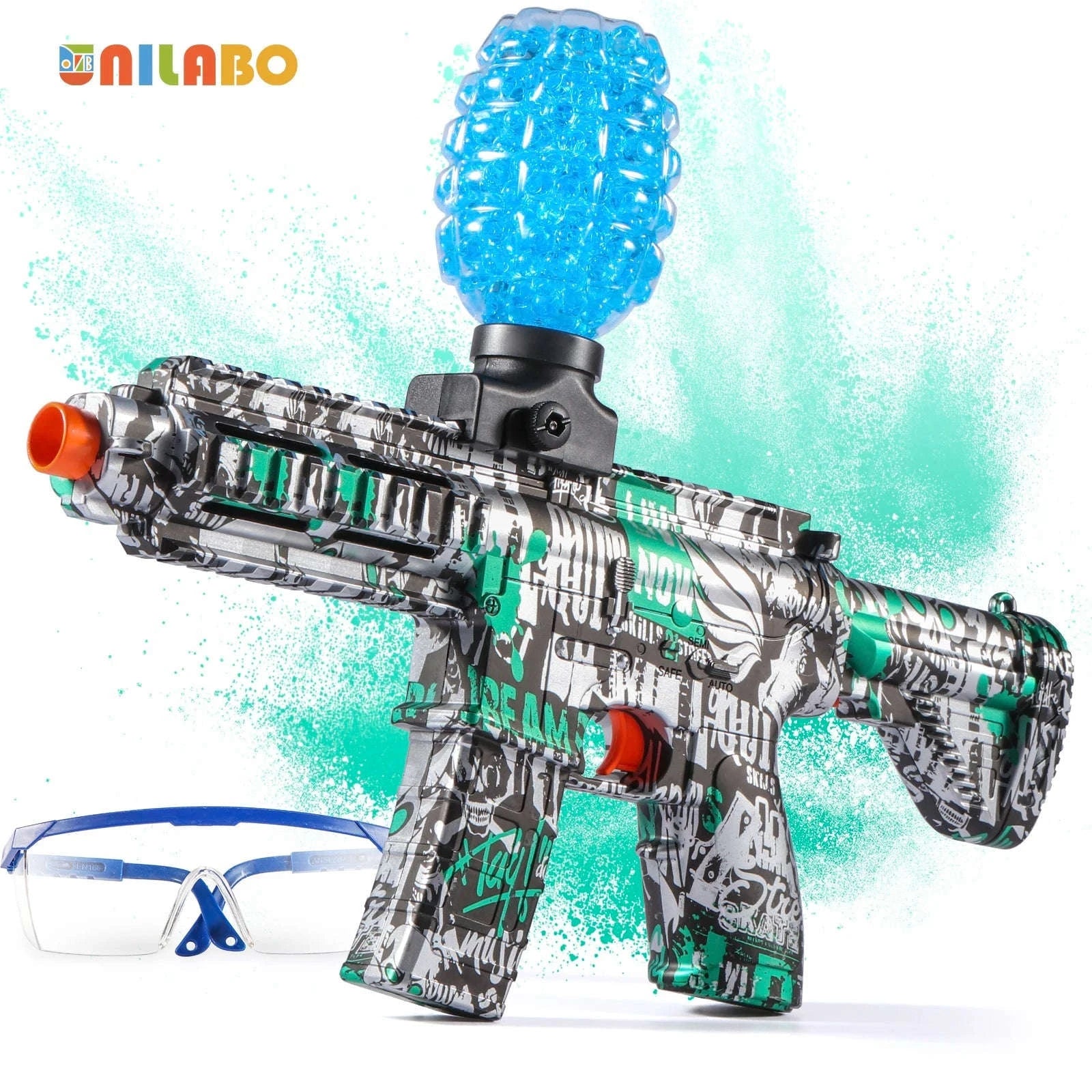 M416 Electric Ball Blaster Toy Gun-green