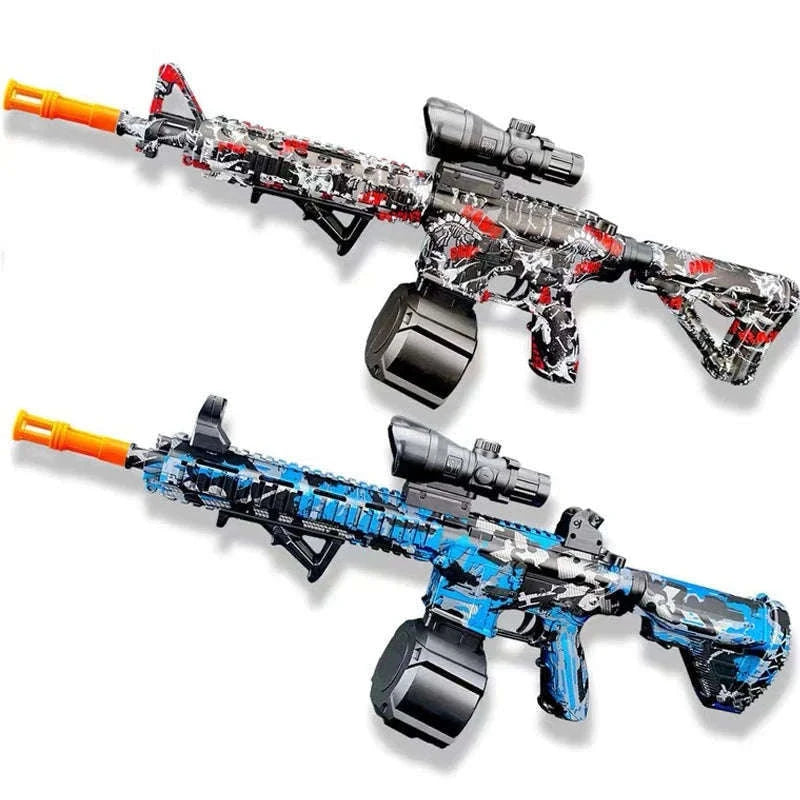 M416 Electric Gel Blaster Toy for Outdoor Adventure-Blue