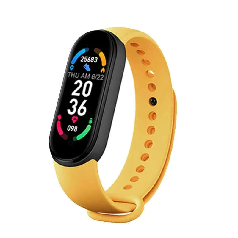 M6 Fitness Smart Watch for Activity, Sleep and Daily Alerts-black