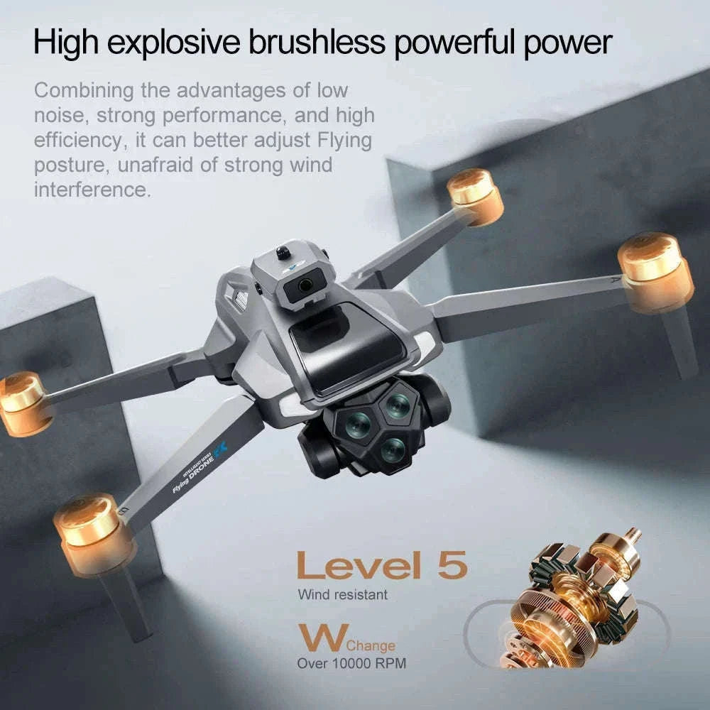 M66 Drone Folding Camera Quadcopter-M66-Grey