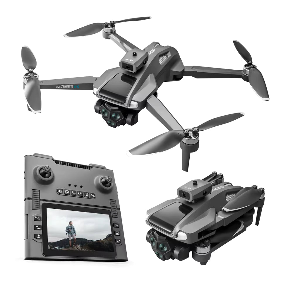 M66 Drone Folding Camera Quadcopter-M66-Grey