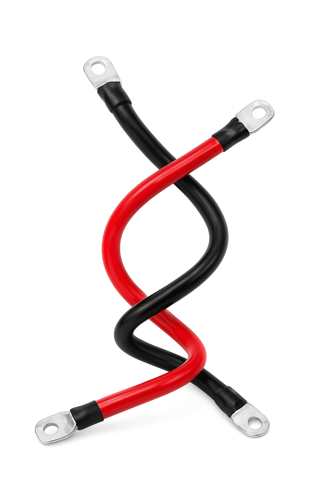 M8 Battery Cable 2 AWG or 4 AWG with 5/16 Lugs-4AWG M8 0.9Meter 3ft / Germany