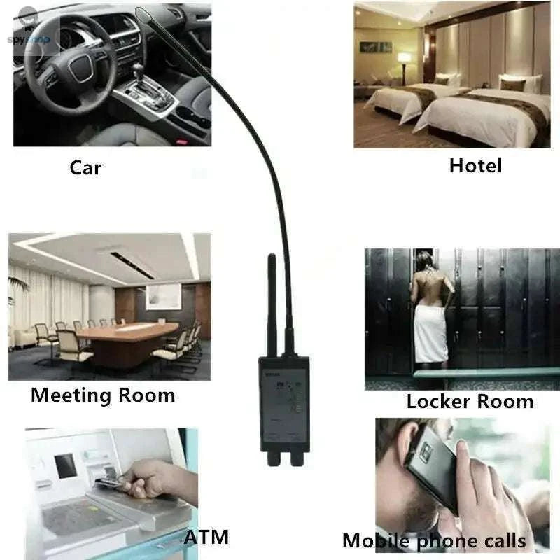 M8000 RF Bug Detector – Professional Anti-Signal Privacy Scanner-Default Title