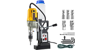 Magnetická vrtačka 1100W s podstavcem 12000N a kapacitou 40 mm