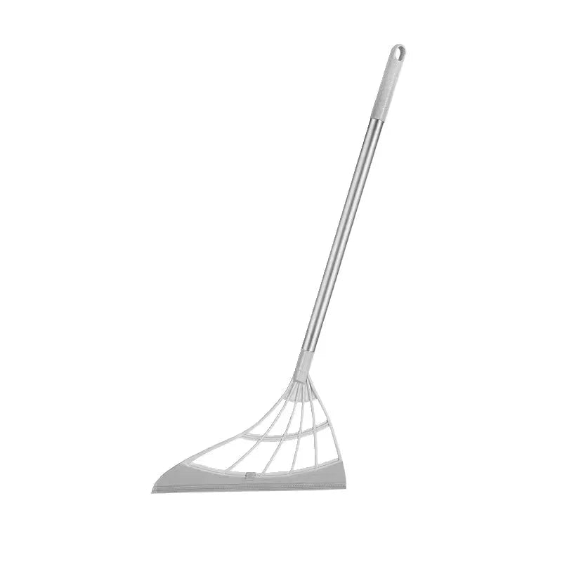 Magic Rubber Broom Silicone Mop & Floor Squeegee-Blue 1PC