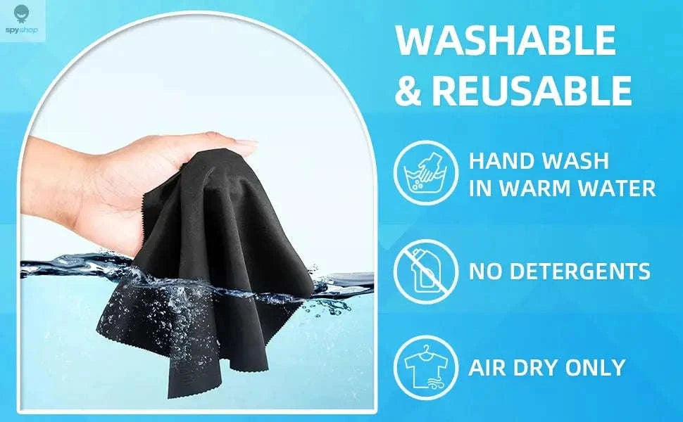 MagiicFiber Microfiber Cleaning Cloths – Streak‑Free Care for Screens, Lenses and Glass-30 PACK