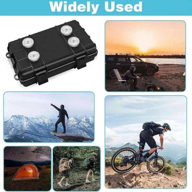 Magnetic Car Key Box Waterproof Hidden Under Vehicle Storage Case-L