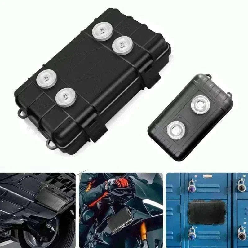 Magnetic Car Key Box Waterproof Hidden Under Vehicle Storage Case-L