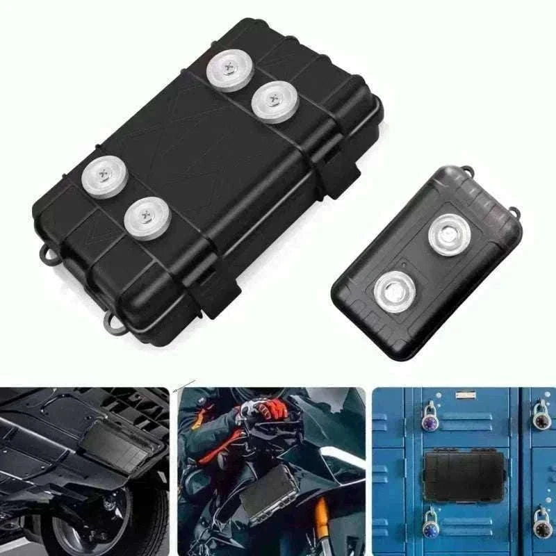 Magnetic Car Key Box Waterproof Hidden Under Vehicle Storage Case-L