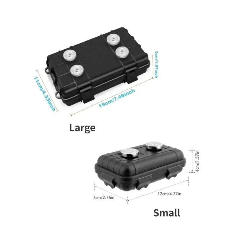Magnetic Car Key Box Waterproof Hidden Under Vehicle Storage Case-L